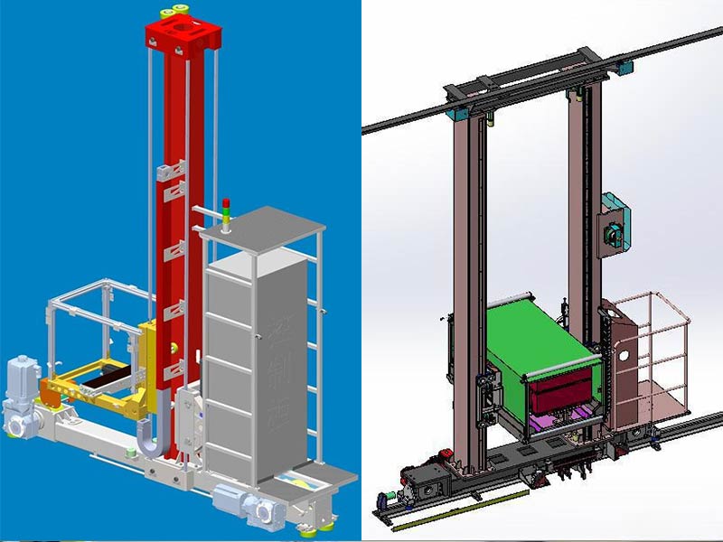 堆垛机驱动行走机构