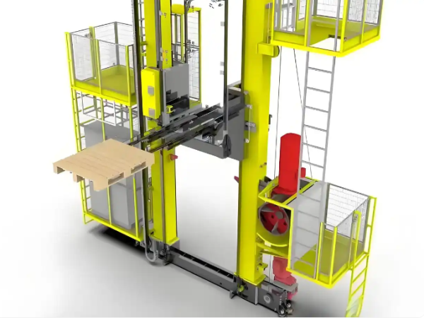 货叉堆垛机地轨车轮组